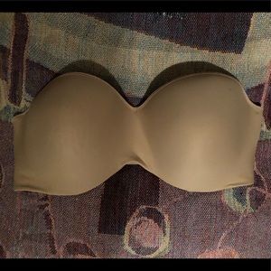 Strapless 42DD Underwire Bra
